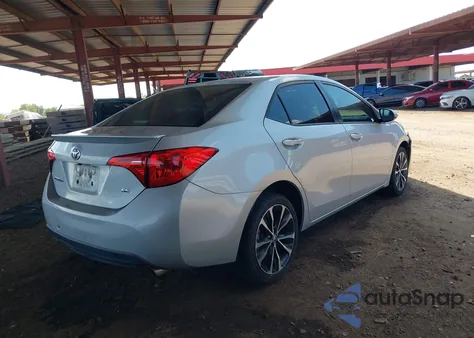 2017 Toyota Corolla Se z USA, uszkodzony, nr VIN 2T1BURHE6HC817461